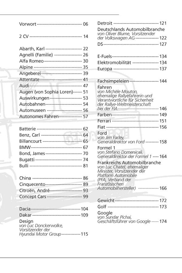 Autos - mi amore! - Eine Reise durch die unglaubliche Welt des Automobils von A-Z