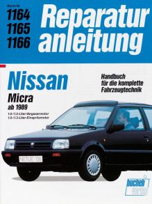 Nissan Micra ab 1989 - 1.0-/1.2-Liter-Vergasermotor / 1.0-/1.3-Liter-Einspritzmotor