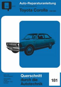Toyota Carolla 1100 / 1200  - Reprint der 1. Auflahe 1972