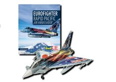 Modell Eurofighter Typhoon Rapid Pacific 2021 »Exclusive Edition« - Bausatz Modell Maßstab 1:72 (130 Teile) + Buch 