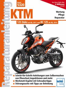 KTM 125 Duke ab Modelljahr 2011 und RC 125 ab Modelljahr 2014 - 