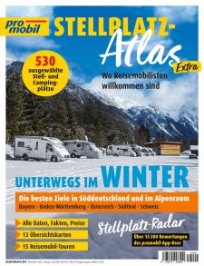 pro mobil Stellplatz-Atlas 02/2024 - Winter-Touren