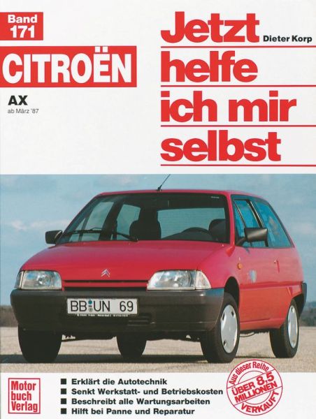 Citroën AX   ab März ´87 - Reprint der 1. Auflage 1994