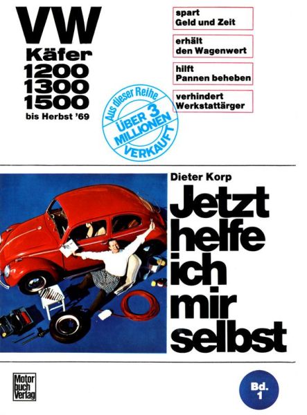VW Käfer 1200/1300/1500  bis Herbst ´69 - 