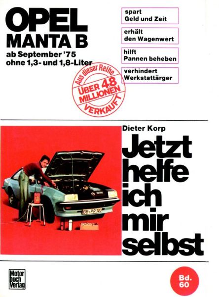Opel Manta B (75-88) ohne 1,3 und 1,8 Liter - 
