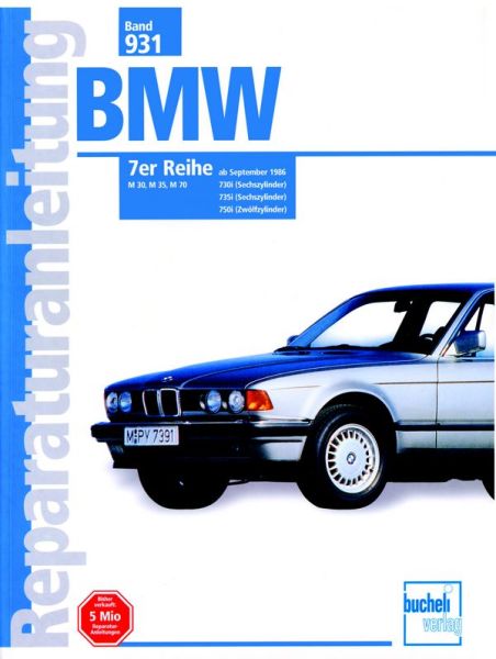 BMW 730i / 735i / 750i    ab 9/1986 - 