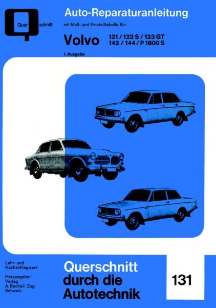 Volvo 121, 122 S, 123 GT, 142, 144, P 1800 S  - 