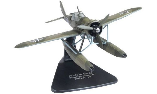 Modell 1:72: Arado Ar 196, 1941 Bordflugzeug Bismarck - 