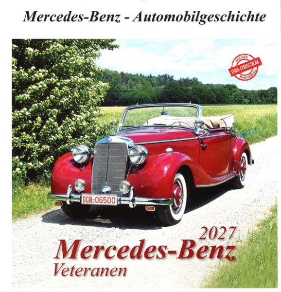 Mercedes Benz Veteranen Kalender 2027 - 