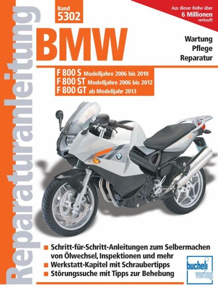 BMW F 800 S (2006-2010) F 800 ST (2006-2012) F 800 GT (ab 2013) - 