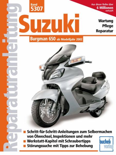 Suzuki Burgman 650 ab Modelljahr 2002 - 