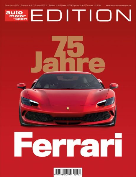 auto motor und sport Edition - 75 Jahre Ferrari - 