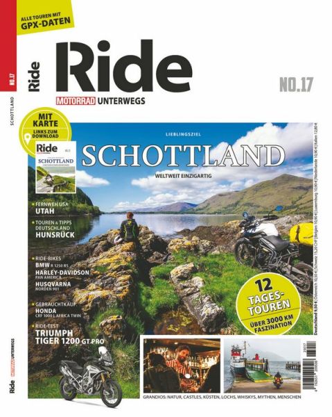 RIDE - Motorrad unterwegs, No. 17 - Schottland