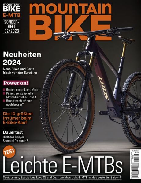mountainBIKE - E-Mountainbike 02/2023 - Leichte E-MTBs