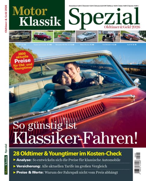 Motor Klassik Spezial Oldtimer & Geld - 02/2026