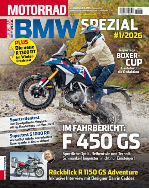 Motorrad BMW Spezial - 01/2026 - BMW F 450 GS