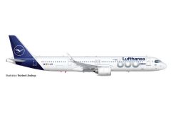 Airbus A321neo Lufthansa 600, Herpa 537490