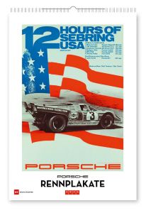 Porsche Rennplakate Kalender 2026