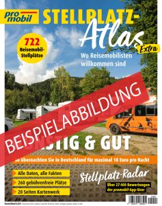 promobil Stellplatz-Atlas 01/2026